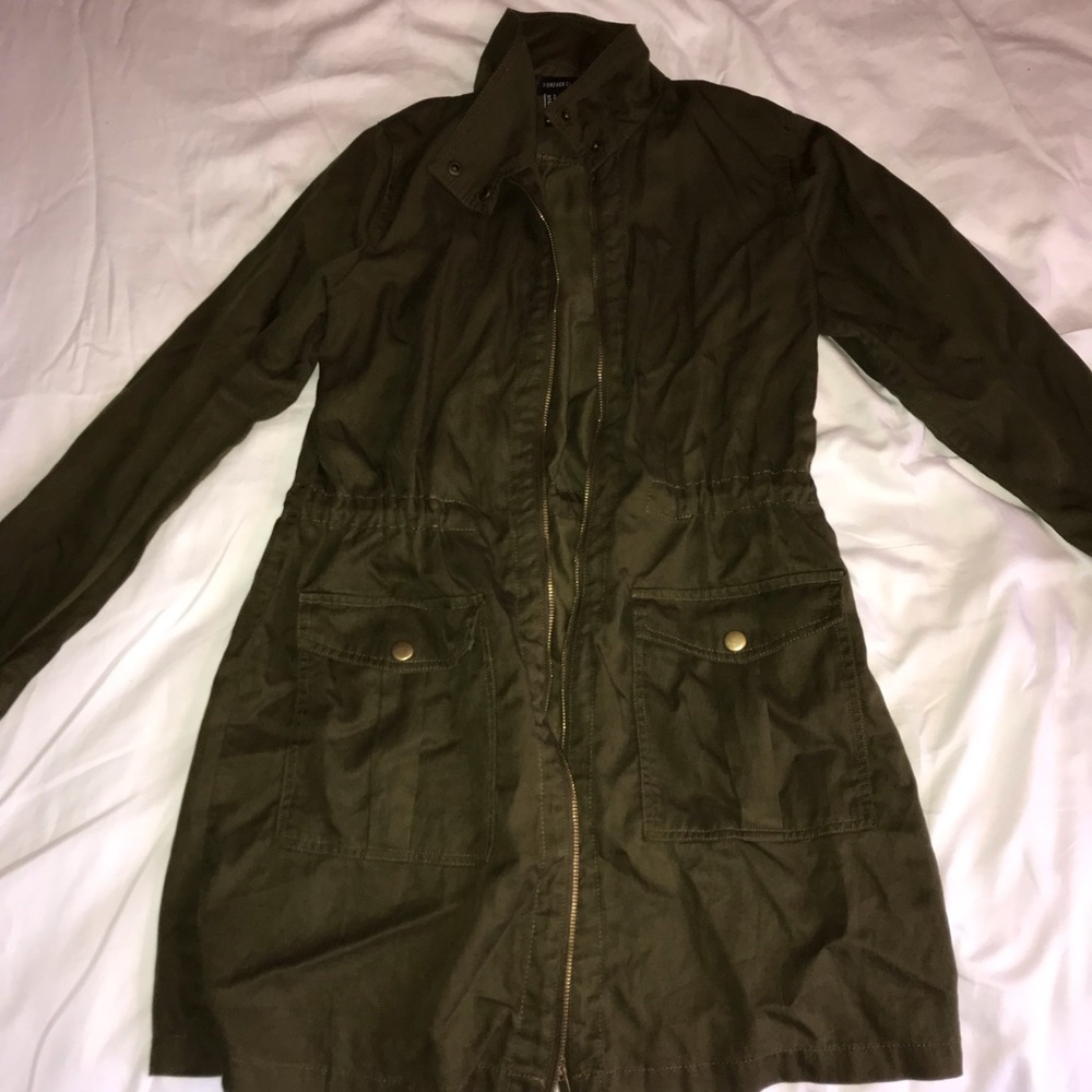 NWOT Army Green Jacket